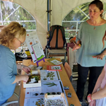 Photo représentant l'atelier macérat huileux à l'association Aux Coeurs des Possibles.