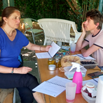 Photo représentant l'atelier Baume à l'association Aux Coeurs des Possibles.